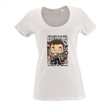 Shawn Mendes Női O Nyakú Póló