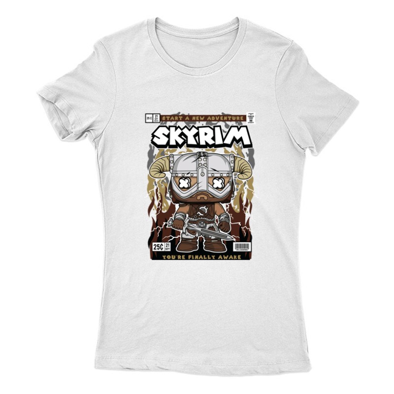 Skyrim Női Póló