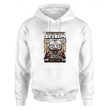 Skyrim Unisex Kapucnis Pulcsi