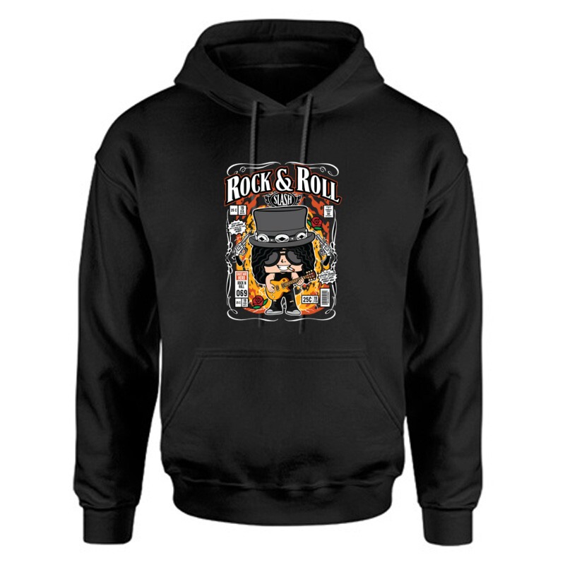 Slash  Guns N’ Roses Unisex Kapucnis Pulcsi