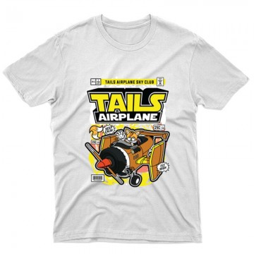 Tails Airplane Unisex Póló