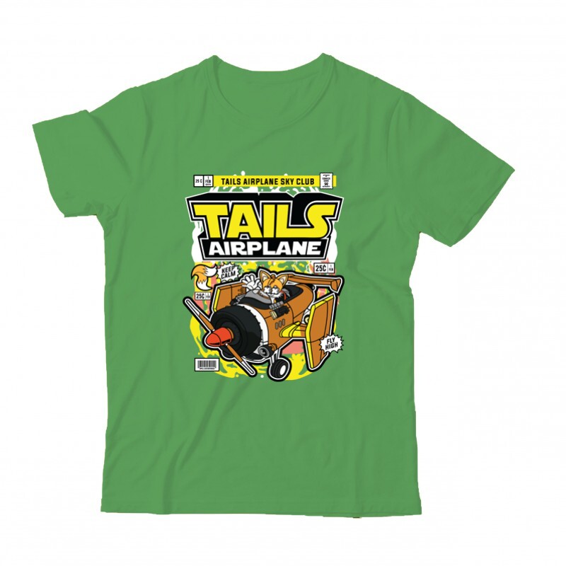 Tails Airplane Gyermek Póló