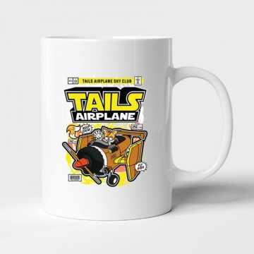 Tails Airplane Bögre