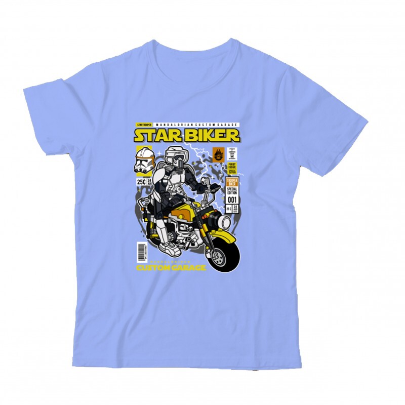 Star biker Gyermek Póló