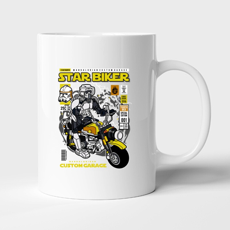 Star biker Bögre