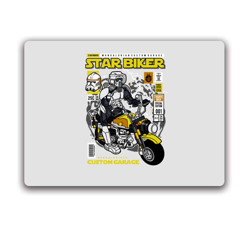 Star biker Egérpad