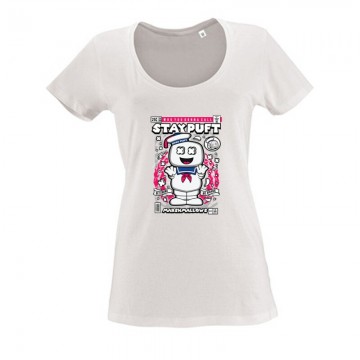 Stay Puft Női O Nyakú Póló