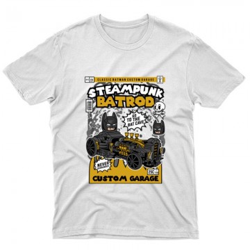 Steampounk Batrod Unisex Póló