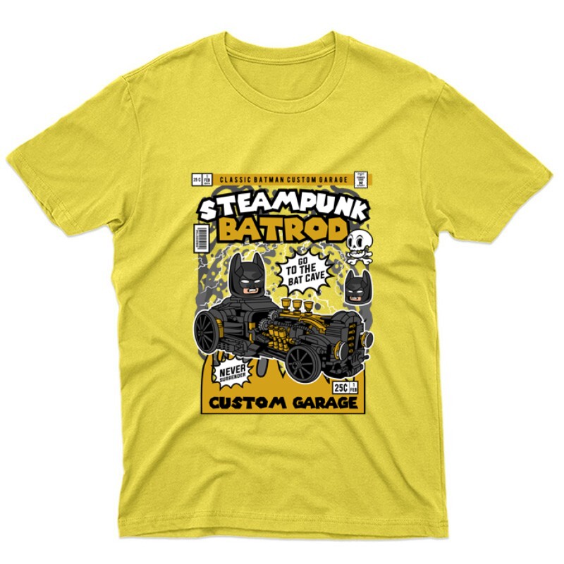 Steampounk Batrod Unisex Póló