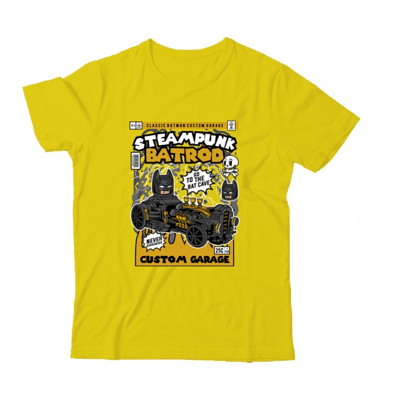 Steampounk Batrod Gyermek Póló