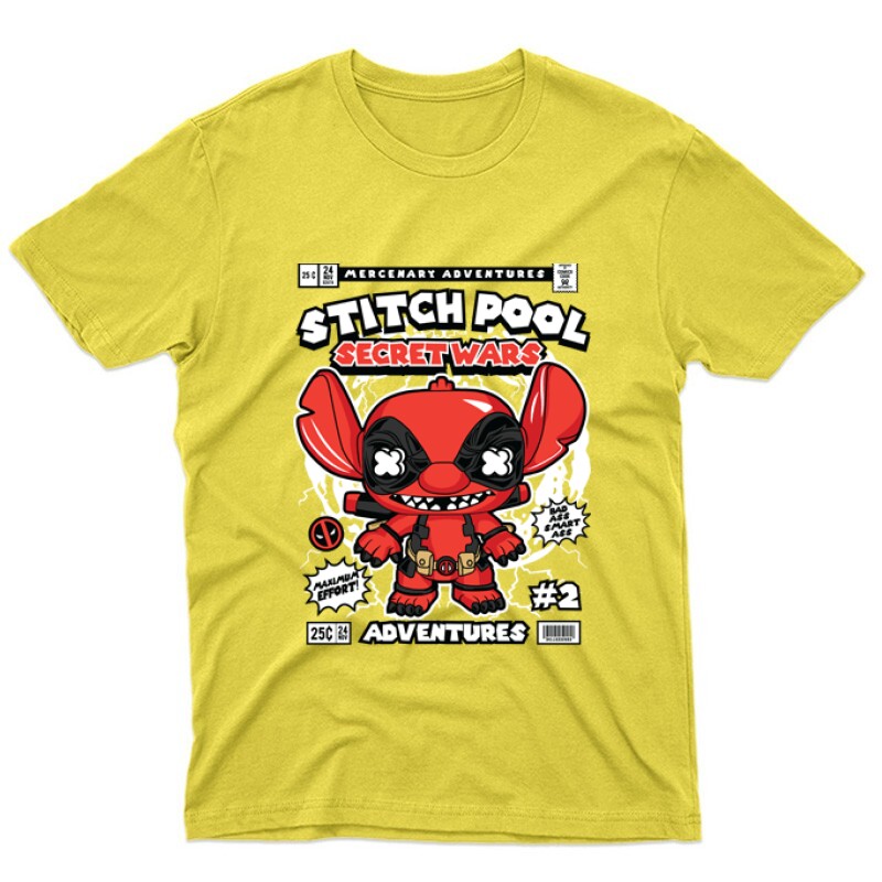 Stitch Pool Unisex Póló