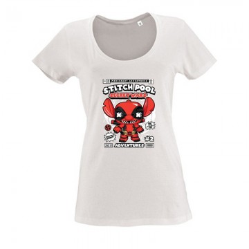 Stitch Pool Női O Nyakú Póló