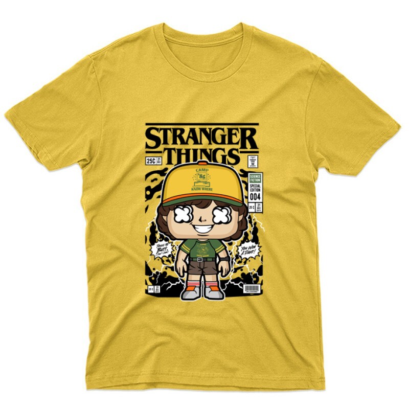 Stranger Things Dustin Unisex Póló