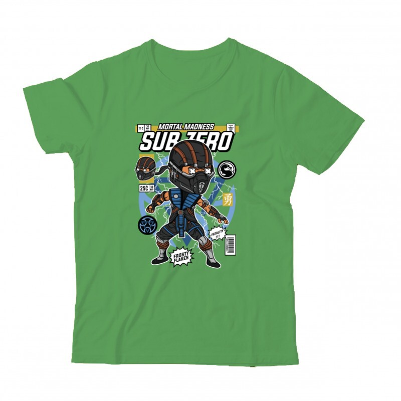 Subzero Mortal kombat Gyermek Póló