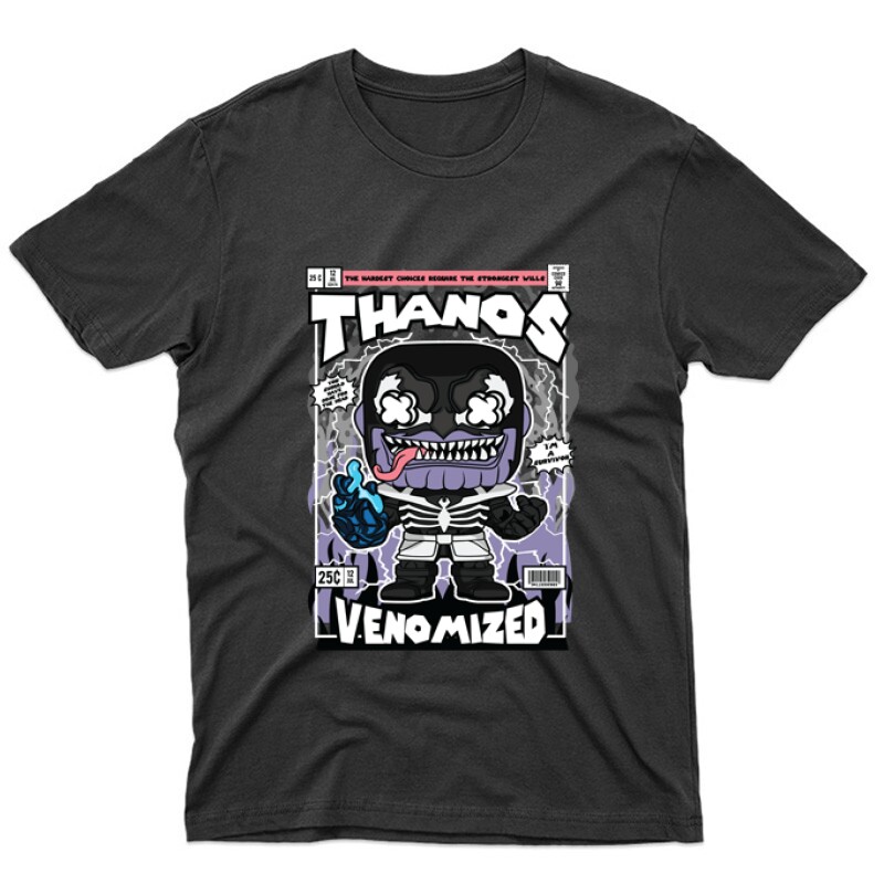 Thanos Venomized Unisex Póló