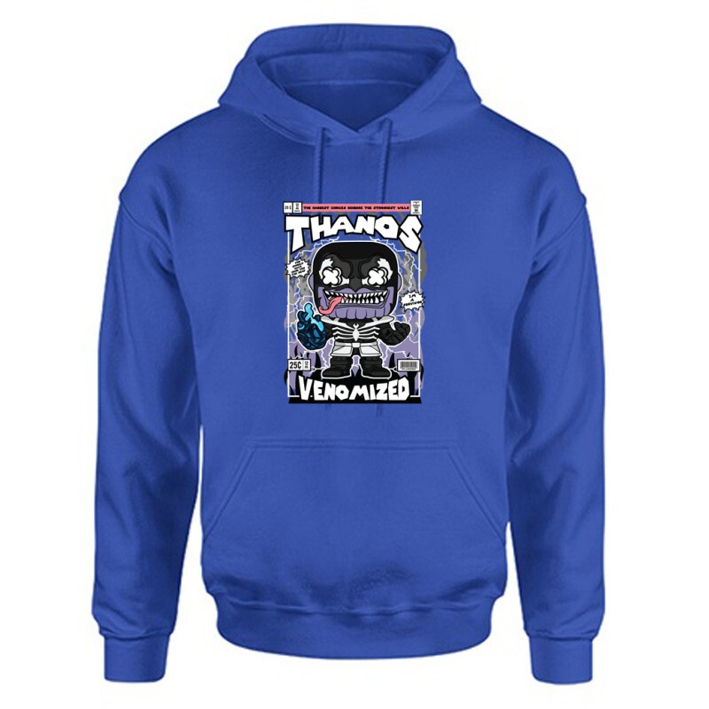 Thanos Venomized Unisex Kapucnis Pulcsi