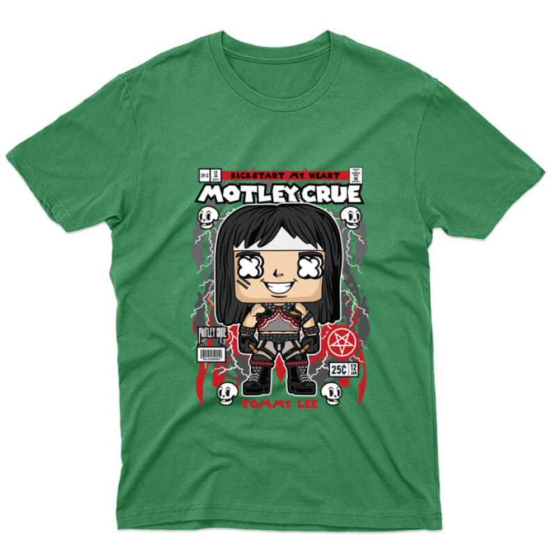 Motley Crue Tommy Lee Unisex Póló