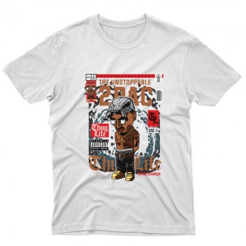 2 Pac Unisex Póló