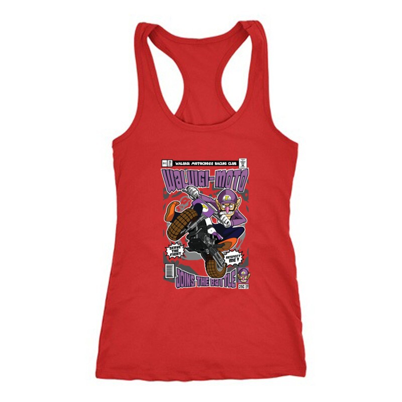 Waluigi's Motocross Női Trikó