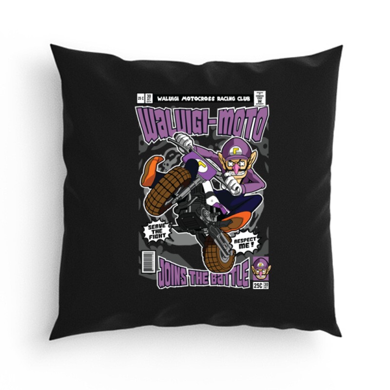 Waluigi's Motocross Párna