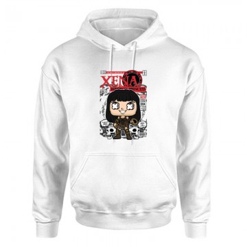 Xena Unisex Kapucnis Pulcsi