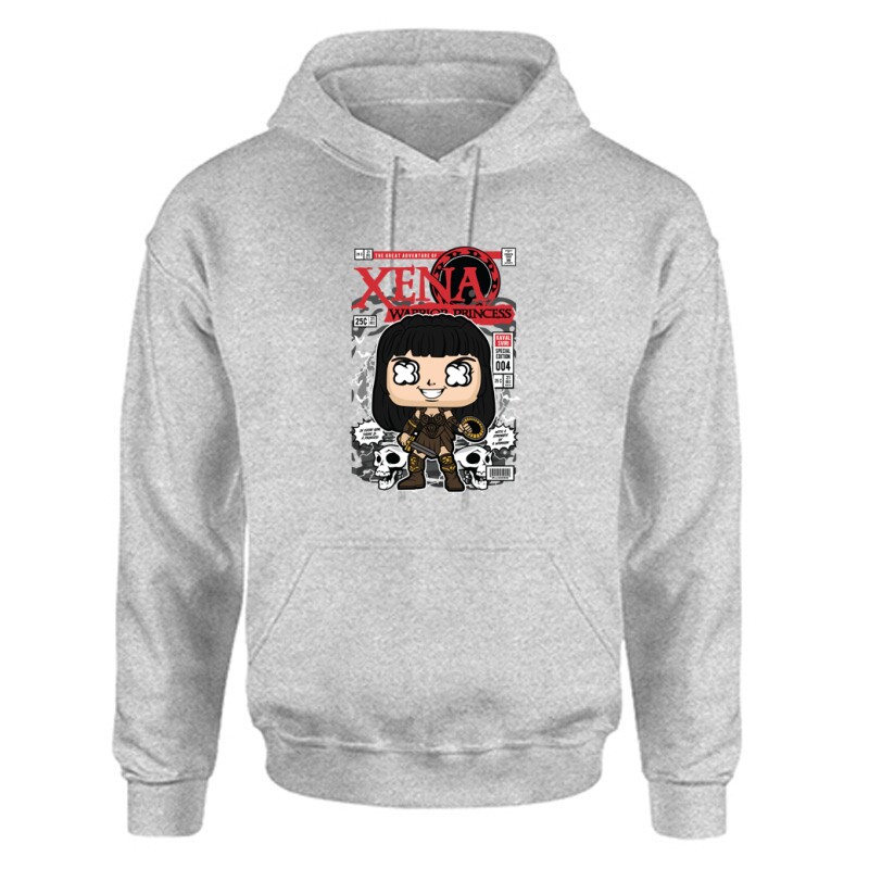 Xena Unisex Kapucnis Pulcsi