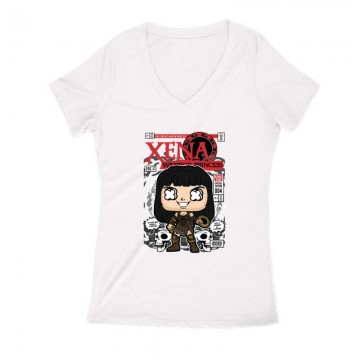 Xena Női V Kivágott póló