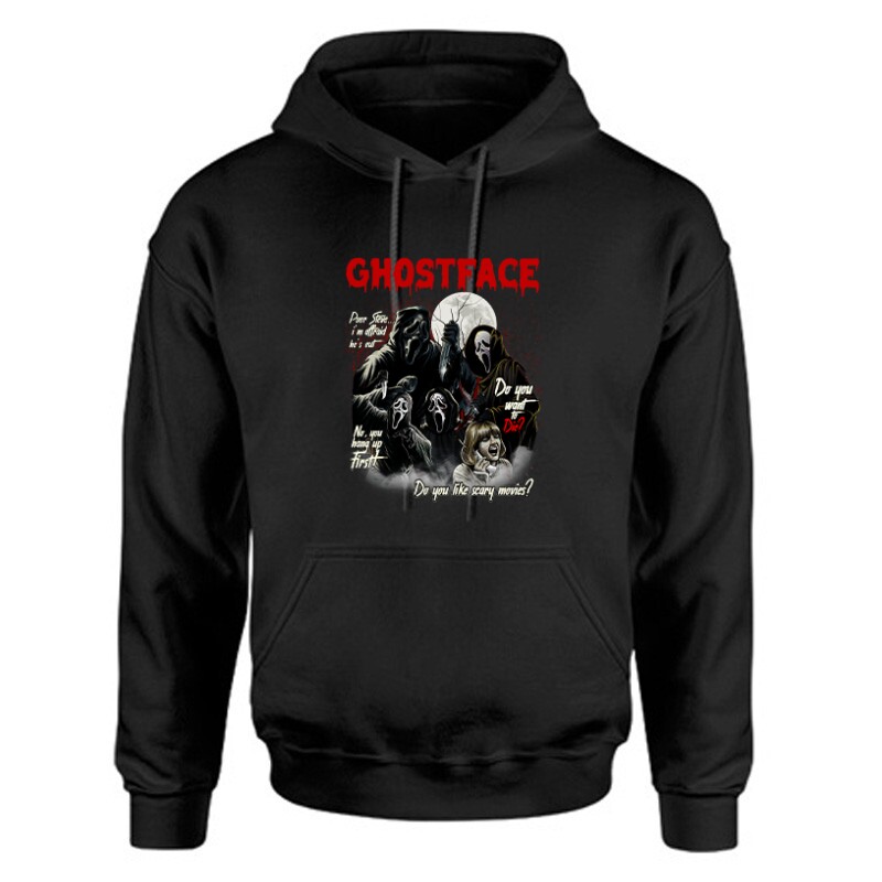Ghostface Unisex Kapucnis Pulcsi