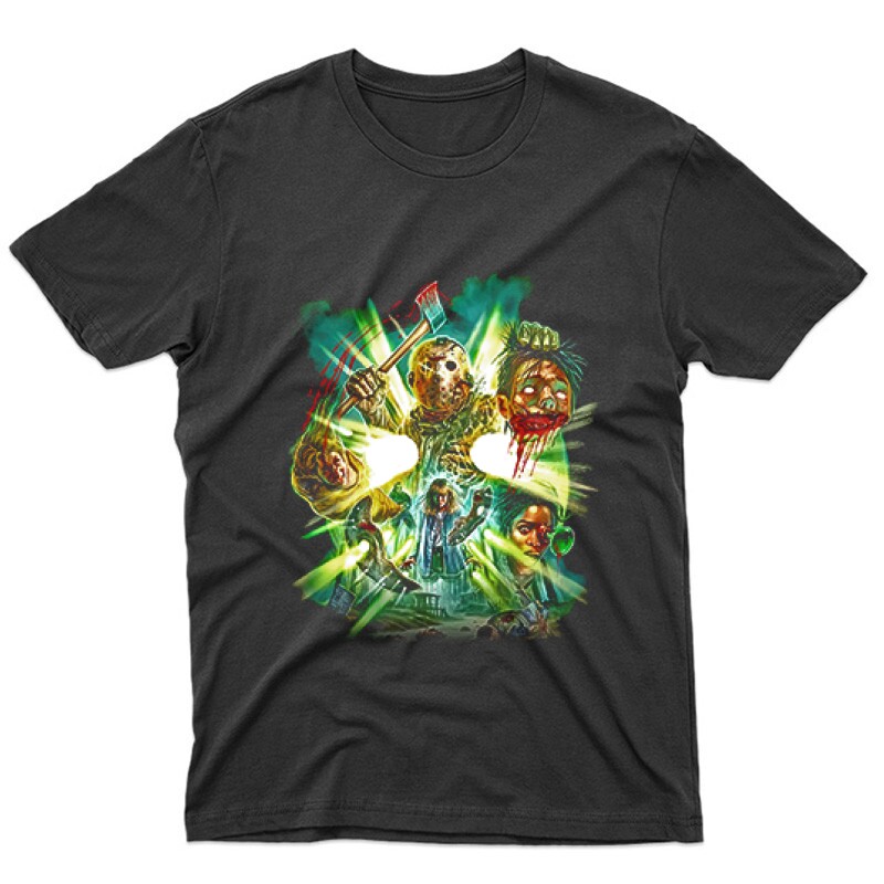 Jason with Head Unisex Póló