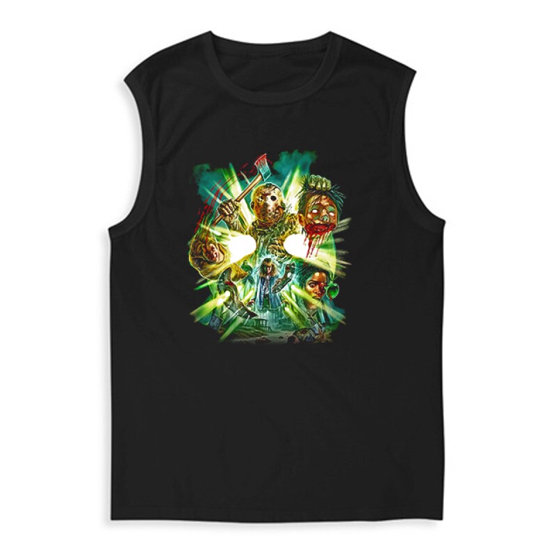 Jason with Head Férfi Trikó