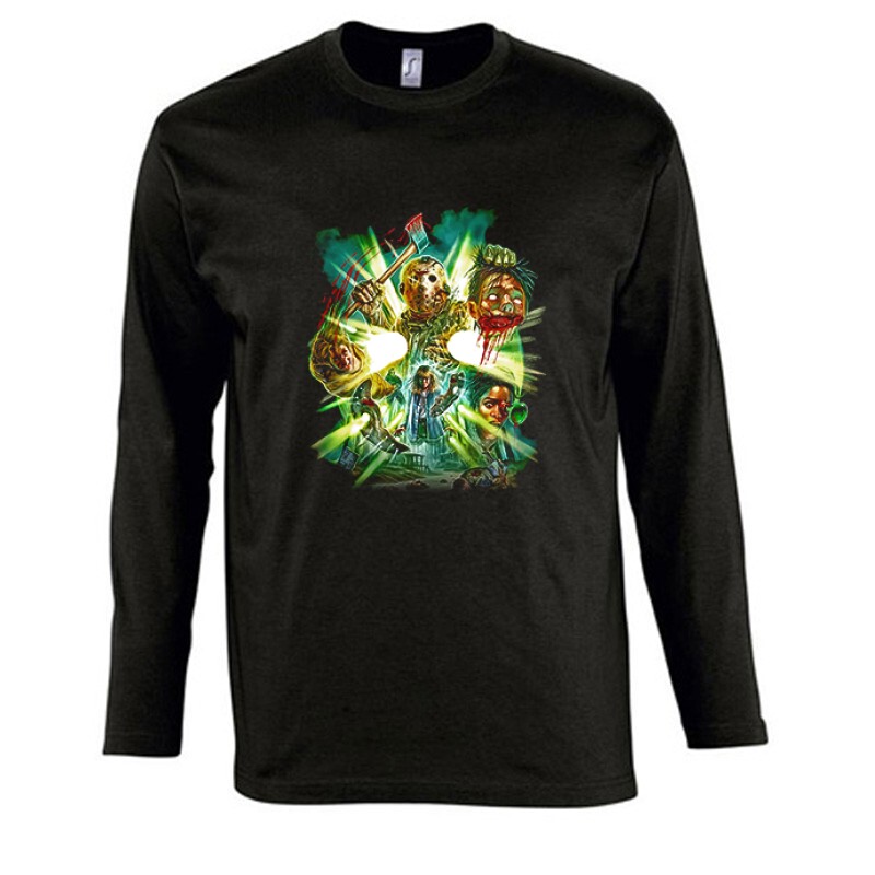 Jason with Head Hosszú Ujjú Póló