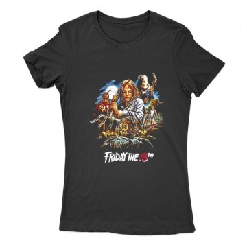 Friday The 13 th Női Póló