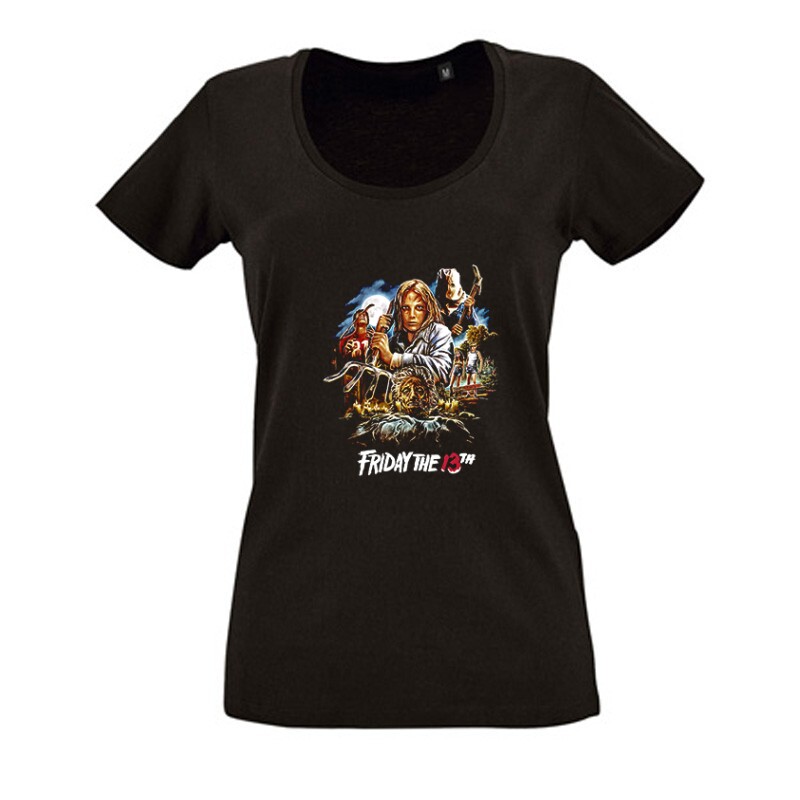 Friday The 13 th Női O Nyakú Póló