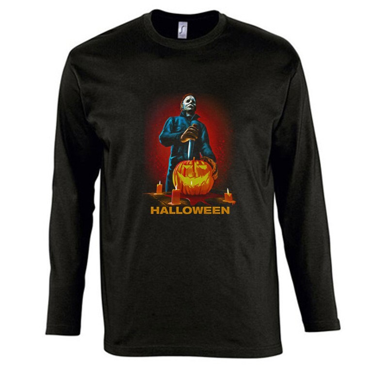 Halloween_3 Hosszú Ujjú Póló