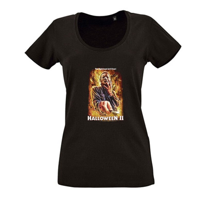 Halloween_4 Női O Nyakú Póló