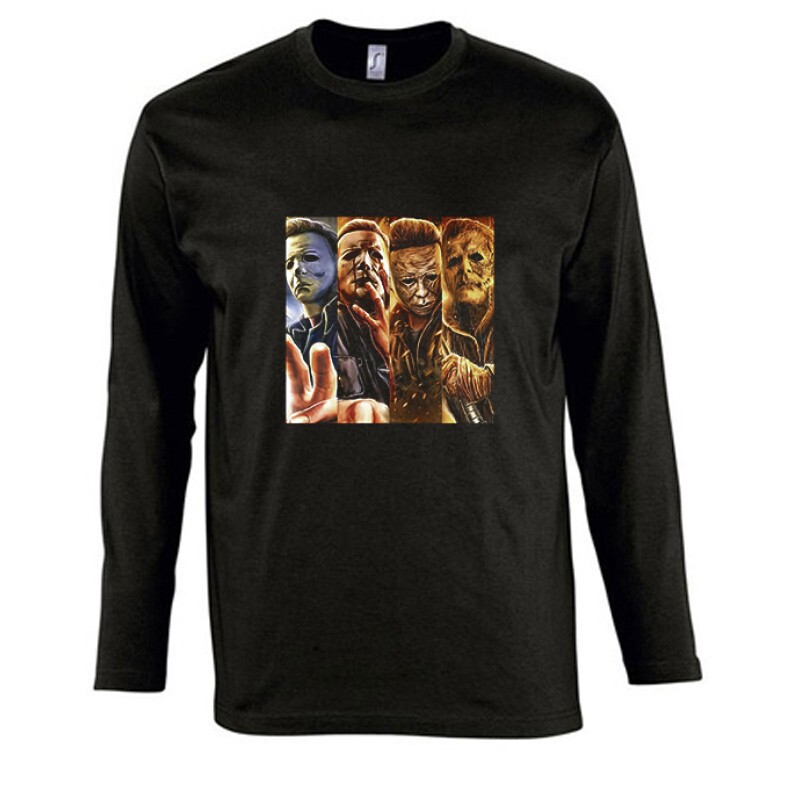 Halloween_5 Hosszú Ujjú Póló