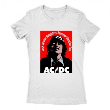 AC DC Lock up Női Póló