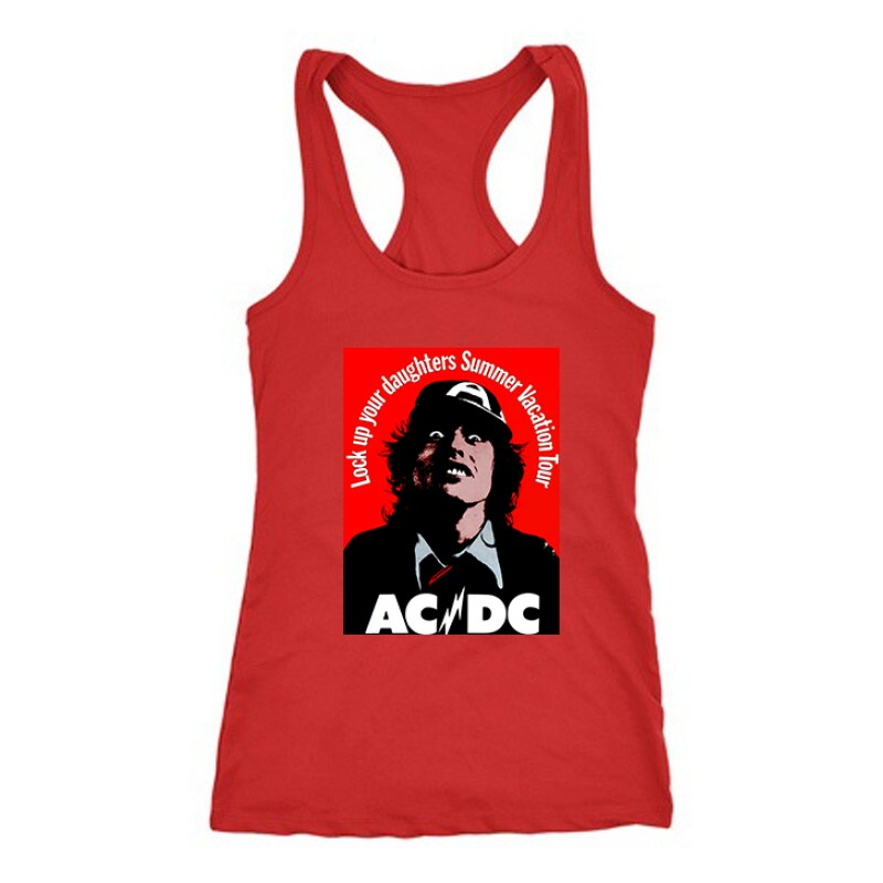 AC DC Lock up Női Trikó