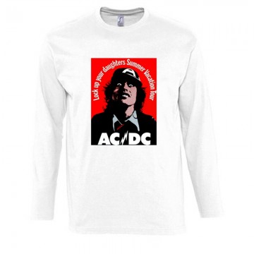 AC DC Lock up Hosszú Ujjú Póló