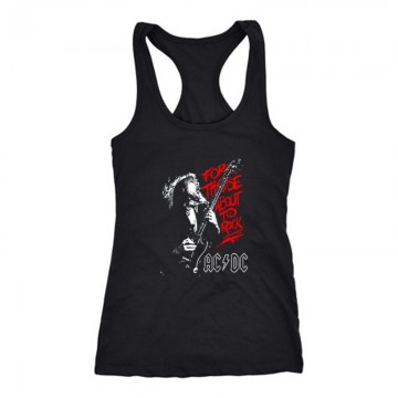 AC DC for those about to Rock Női Trikó