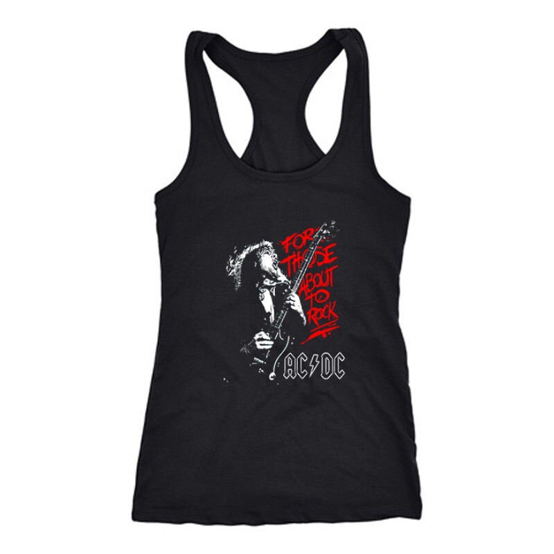 AC DC for those about to Rock Női Trikó