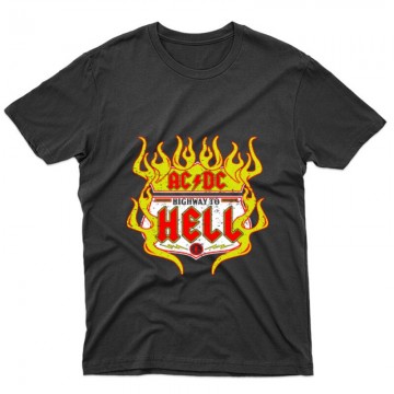AC DC Highway to hell Unisex Póló