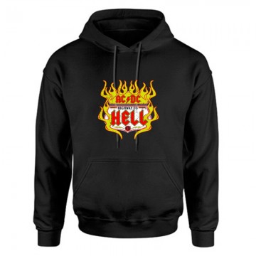 AC DC Highway to hell Unisex Kapucnis Pulcsi