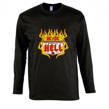 AC DC Highway to hell Hosszú Ujjú Póló