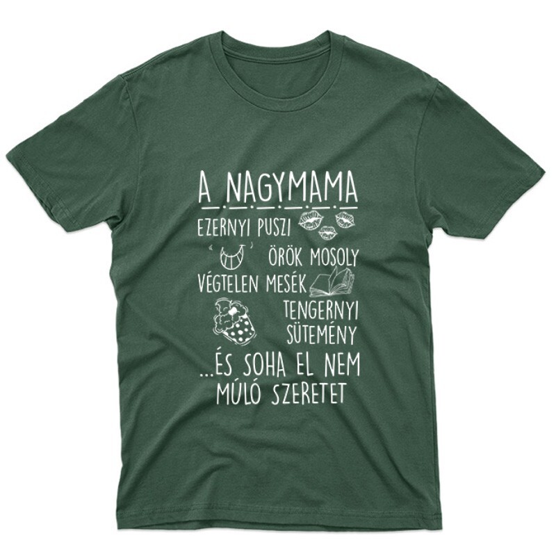 El nem múló szeretet (mama) Unisex Póló