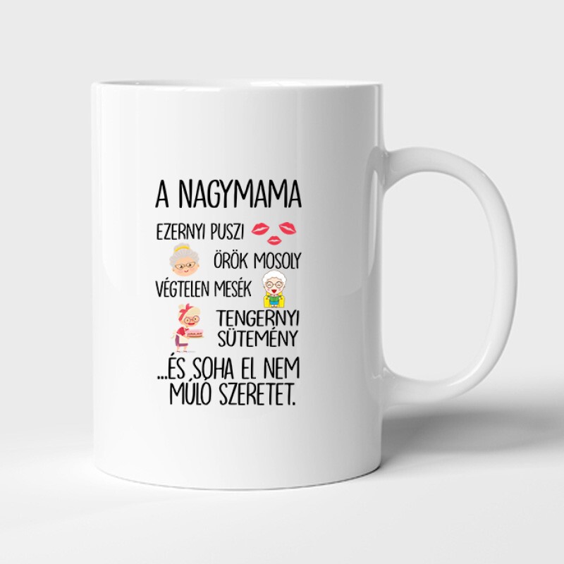 Ezernyi Puszi (mama) Bögre