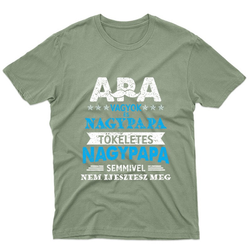 Tökéletes Nagypapa Unisex Póló
