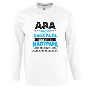 Tökéletes Nagypapa Hosszú Ujjú Póló
