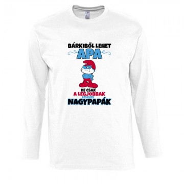A legjobbak lesznek Nagypapák Hosszú Ujjú Póló