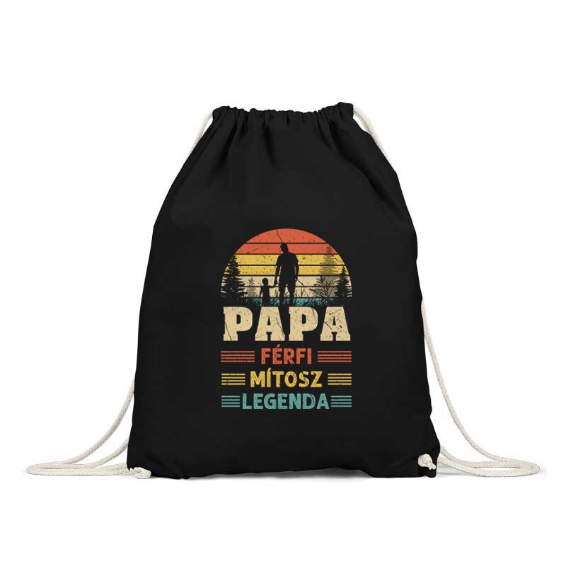 Papa Férfi, Mítosz, Legenda Hátizsák